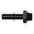 DeatschWerks 6AN ORB Male to 3/8in Male EFI Quick Connect Adapter - Anodized Matte Black - 6-02-0122-B Photo - Primary