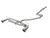 aFe Hyundai Veloster N 21-22 L4-2.0L (t) Takeda Cat-Back Exhaust System- Polished Tips - 49-37030-P Photo - Primary