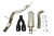 Roush 19-23 Ford Ranger 2.3L Performance Catback Exhaust w/ Black Tips - 422179-BLK Photo - Primary