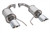 Roush 2024 Mustang GT / 2024 Mustang EcoBoost Dual Tip Axle Back Exhaust - 422333 Photo - Close Up