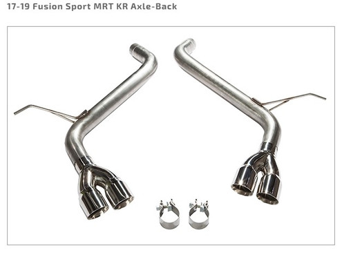 For 2015-2020 Ford F150 2.7L 3.5L 5.0L FM Style Cat-Back Exhaust Muffler System Dual Exit Side/Rear