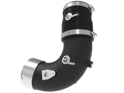 aFe BladeRunner 3in Aluminum Cold Charge Pipe Black RAM 1500 RHO 25-27 ...