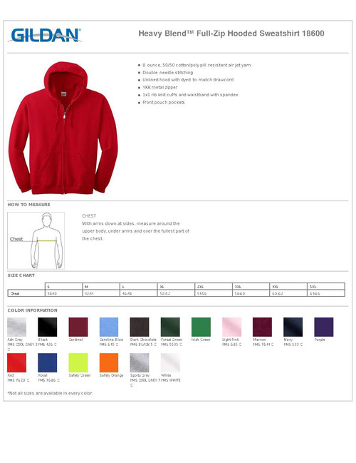 NEURO-18600 Full Zip Hooded Sweatshirt 8