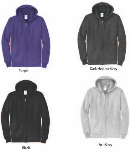 FHS-PC78ZH-Full Zip Hoodie