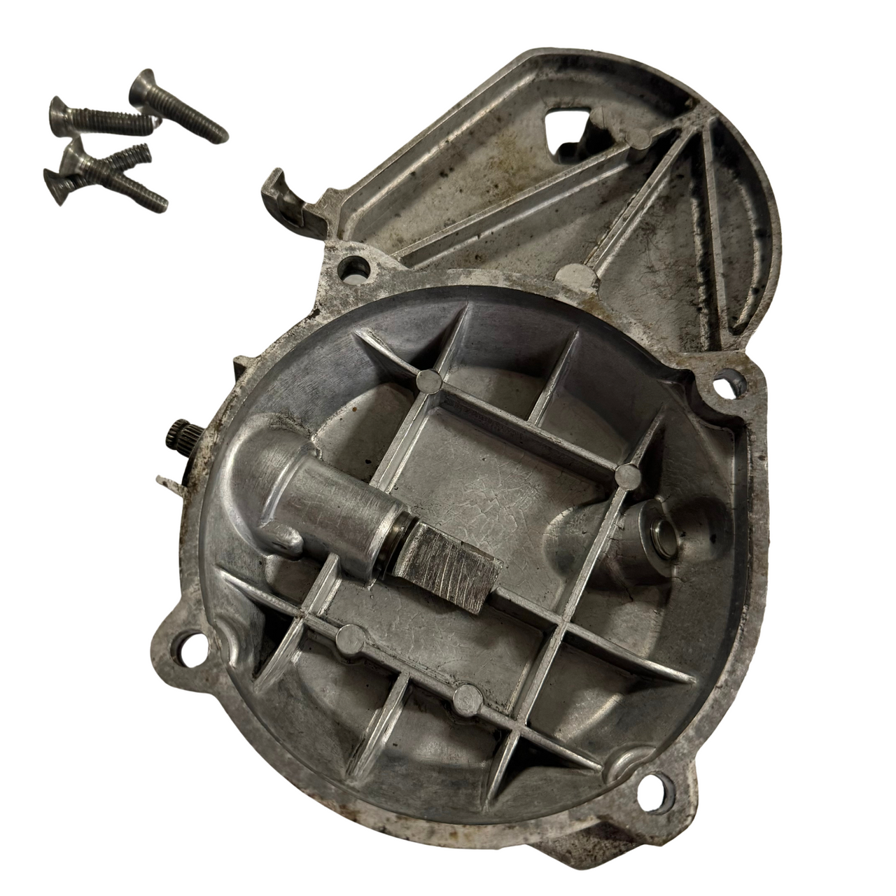 Bare Clutch Cover for Puch E50 Engines (1A) - DENNY CYCLES LLC