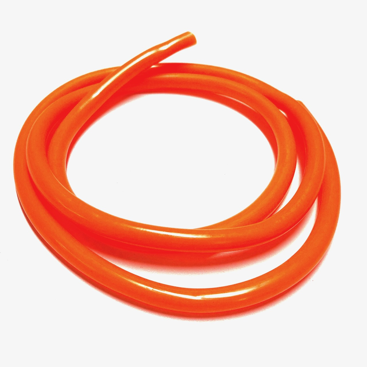 1 Meter Orange Fuel Line 3/16" (5mm) DENNY CYCLES LLC