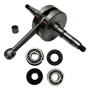 Aluminum Stuffed Crankshaft w/ Bearings & Seals for Puch E50 Engines Aluminum Stuffed Crankshaft w/ Bearings & Seals for Puch E50 Engines