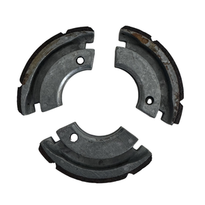 Set of 3 Clutch Shoes for Tomos A3 Engine - Slotted 
