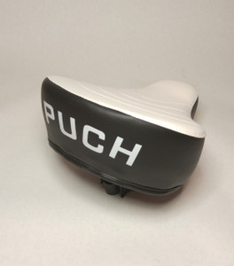 Puch Solo Seat - White / Black