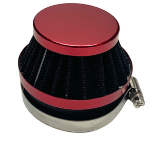 Red 60mm Cone Air Filter for Dellorto SHA Carburetors Red 60mm Cone Air Filter for Dellorto SHA Carburetors