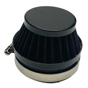 Black 60mm Cone Air Filter for Dellorto SHA Carburetors 