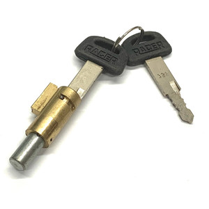 Puch Fork Lock w/ Plastic Handled Key Puch Fork Lock w/ Plastic Handled Key