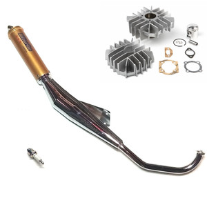 Tomos A55 44mm Speed Kit w/ Biturbo Exhaust Tomos A55 44mm Speed Kit w/ Biturbo Exhaust