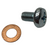Transmission Oil Inspection Bolt w/ Gasket for Tomos A3 A35 A55 Mopeds