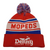 Mopeds Knit Pom-Pom Cuffed Logo Beanie