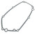 Black Clutch Cover Gasket for Tomos A35 Engines - 11 Hole 