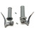 Universal Classic Moped Control Set - Right and Left Side - Grey