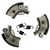 Clutch Shoes w/ Springs for Non Variating Vespa Piaggio Mopeds 