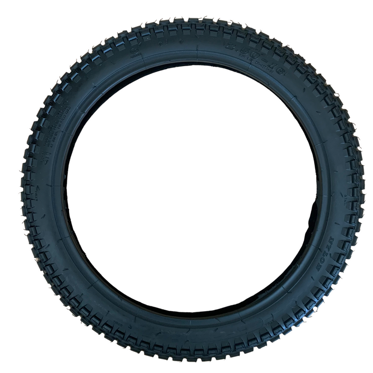 16 x 2.50 Knobby Moped Tire (16x2.50)