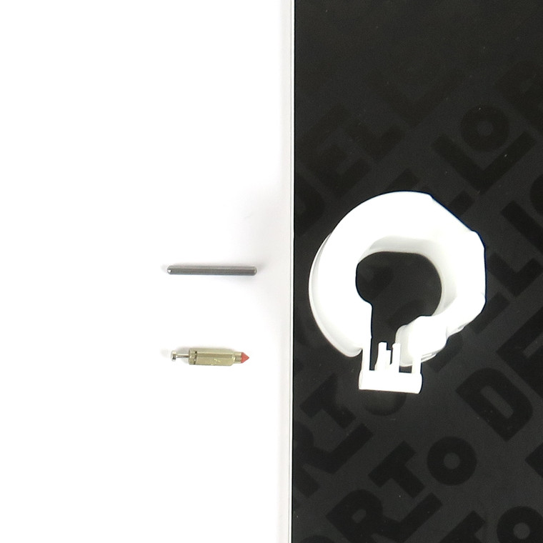 Float Needle Valve and Float Pin Assembly for Dellorto PHVA / PHVB / PHBN Carburetors (53053)