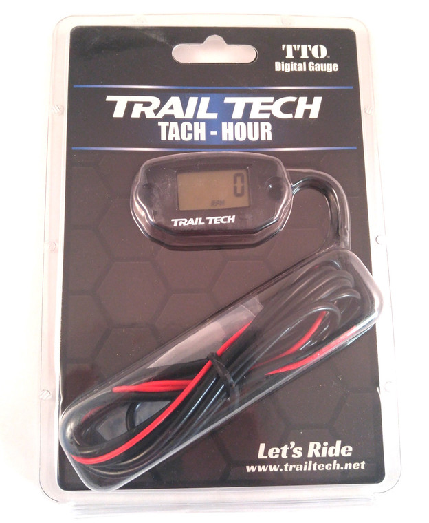 Trail Tech Tach / Hour Gauge 742-A00 - Black