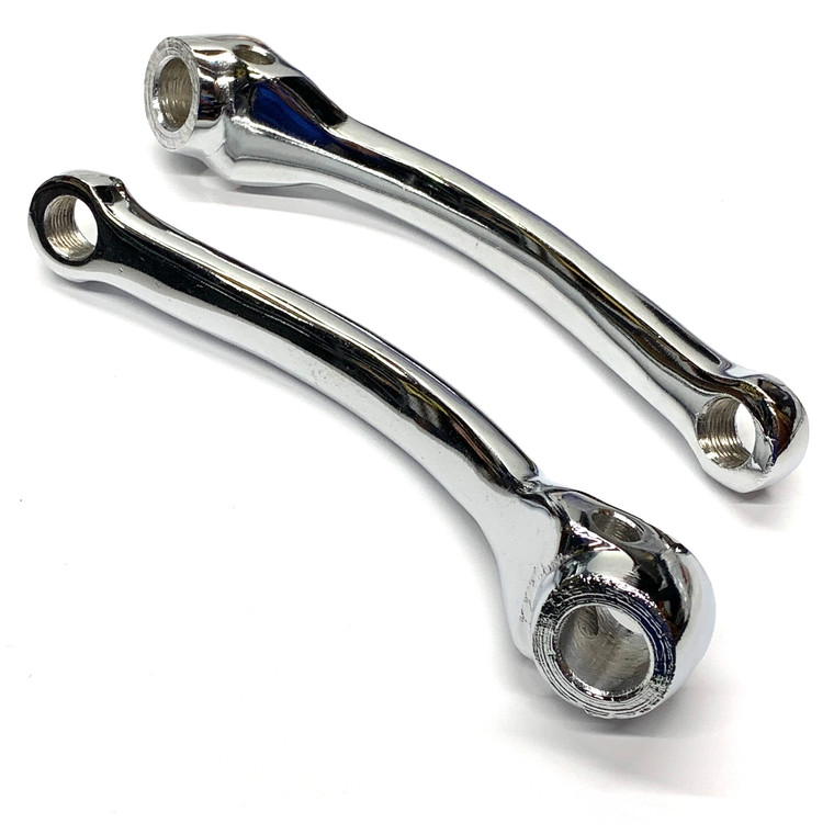 Chrome Pedal Arm Set for Puch Maxi Mopeds