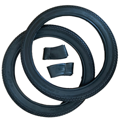 17 x 2.25 Moped Street Tire and Tube Package (17x2.25) - DENNY