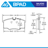 Balatas - Delantero - AG - 68284-D1173