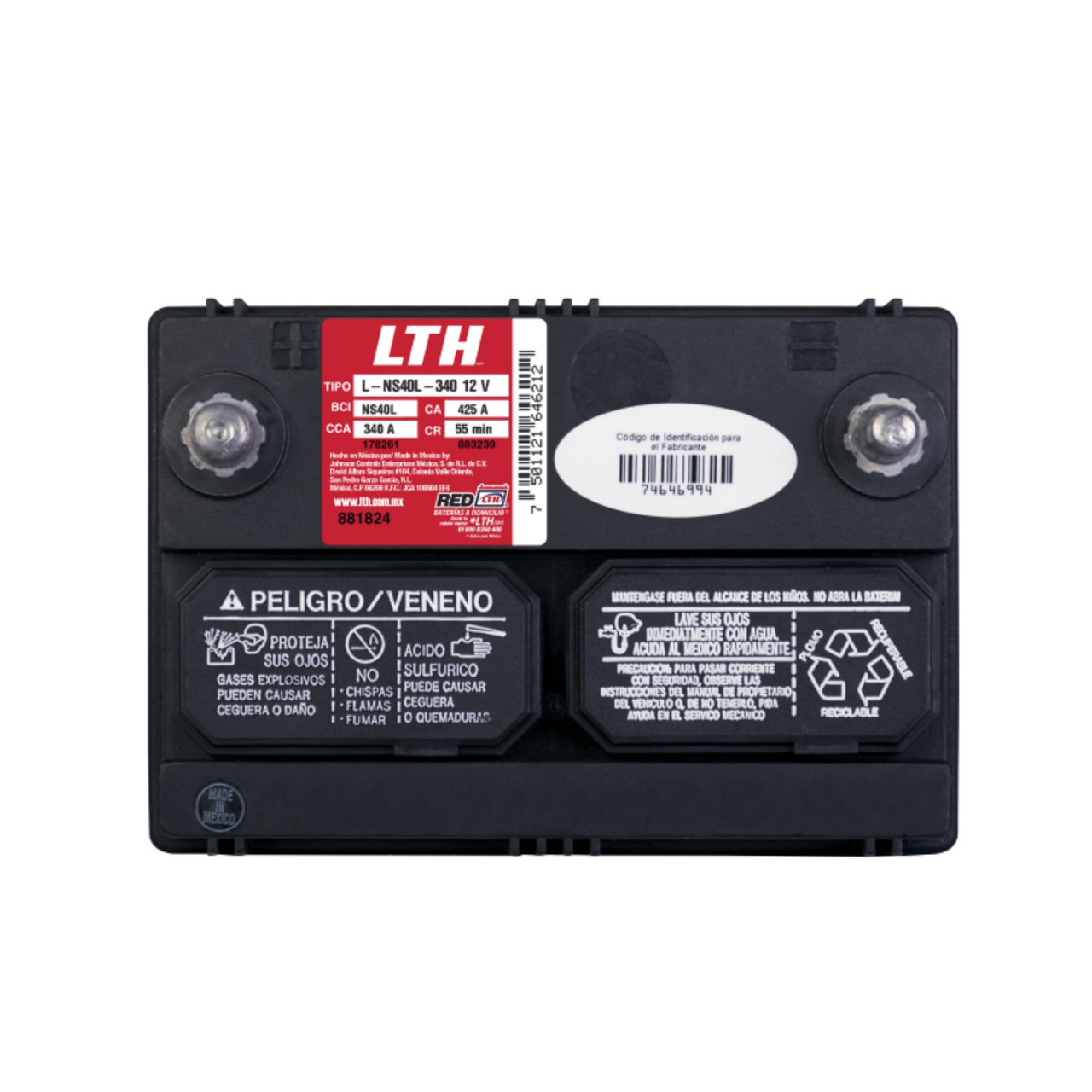Batería - LTH - L-NS40L-340