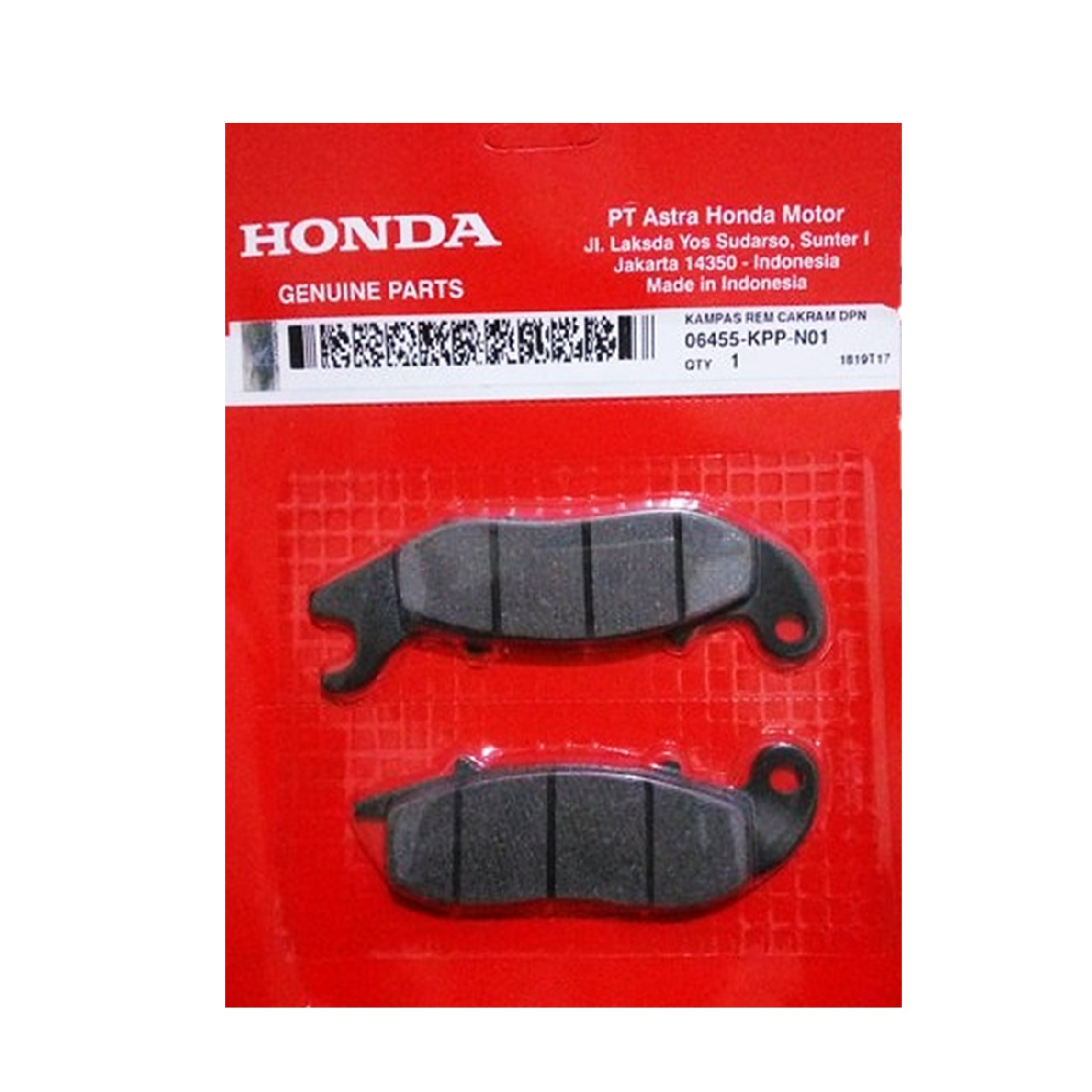 Balatas - Honda Motos - 06455-KPP-N01
