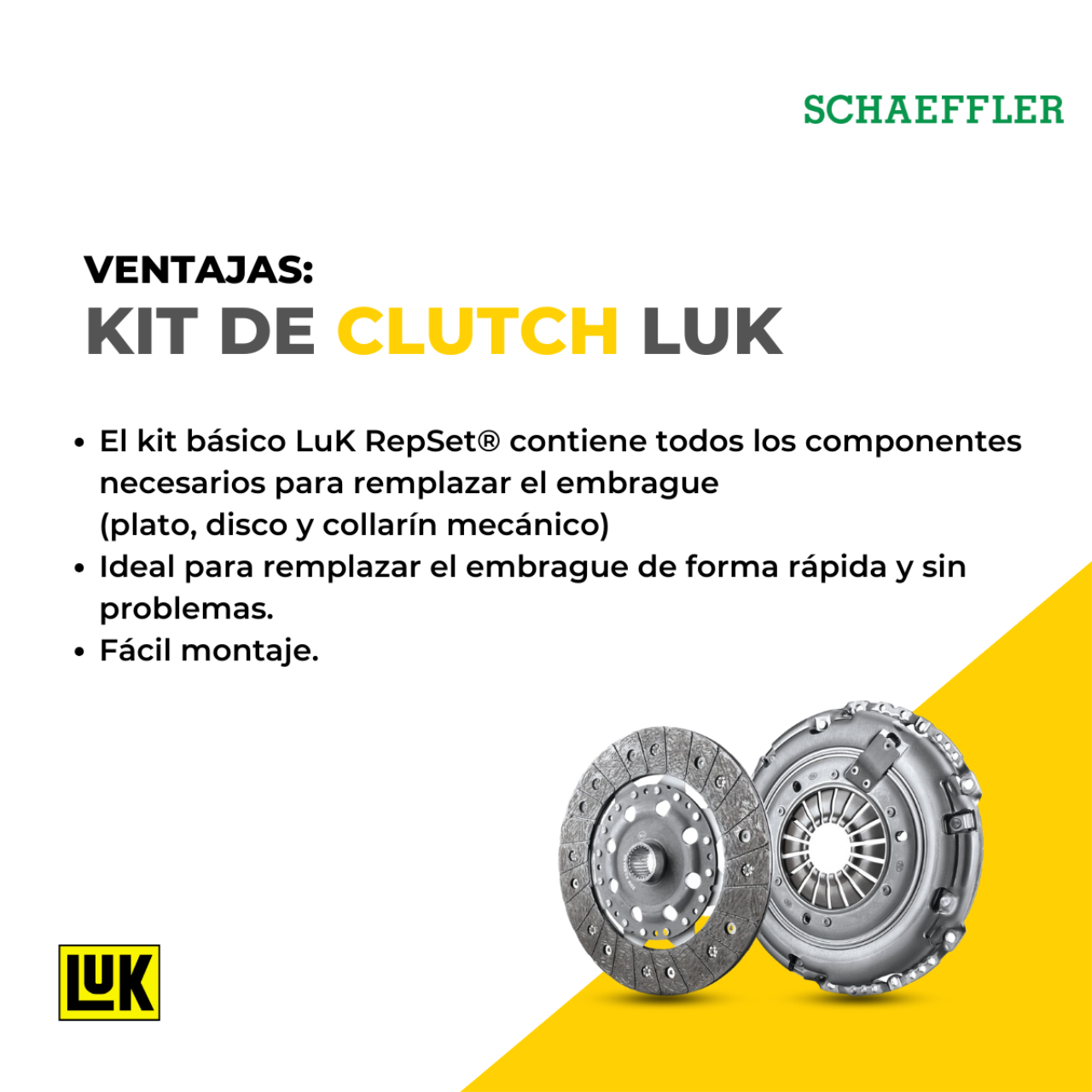 Kit de clutch - LuK - 600028700