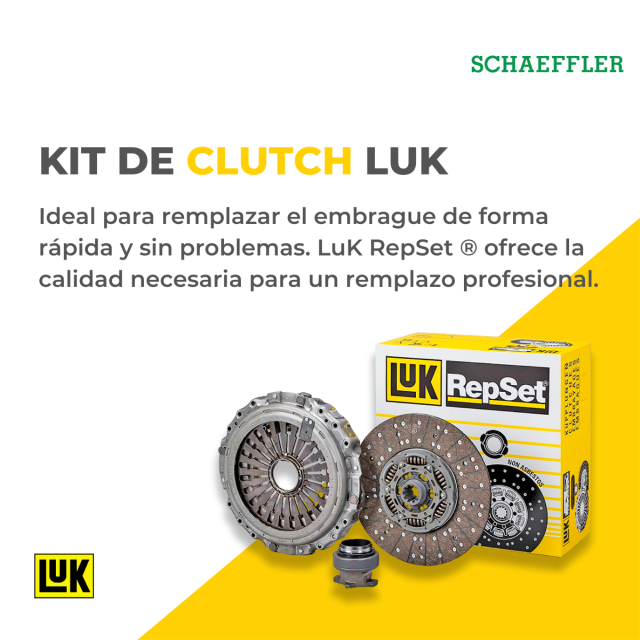 Kit de clutch - LuK - 630306909