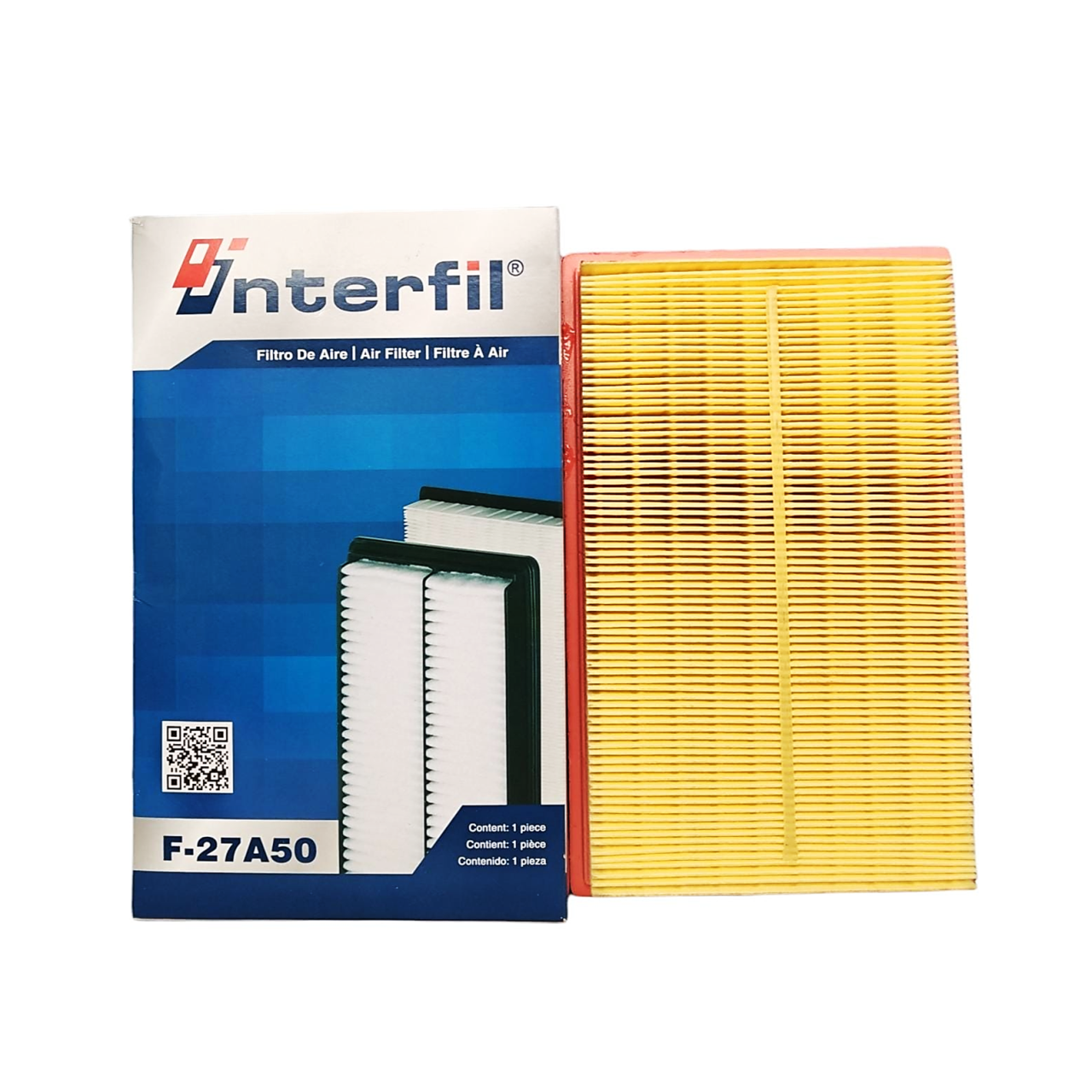 Filtro de aire Interfil F27A50 LATAM Parts