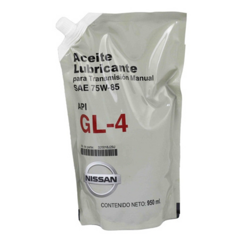 Aceite de transmisión - Manual - 75w85 - Nissan - 320018J29J Aceite de transmisión - Manual - 75w85 - Nissan - 320018J29J