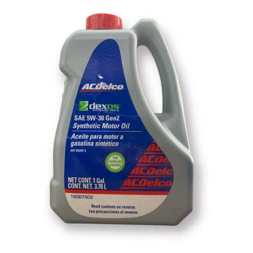 Aceite de motor - 5w30 - Sintético - ACDelco - 19367502