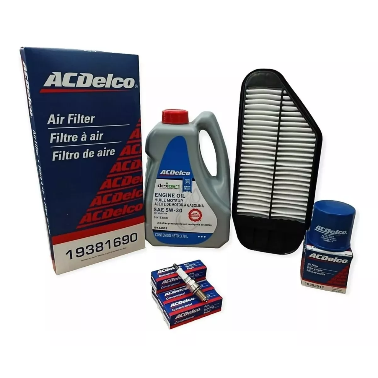 Aceite de motor - 5w30 - Sintético - ACDelco - 19434093 - LATAM Parts