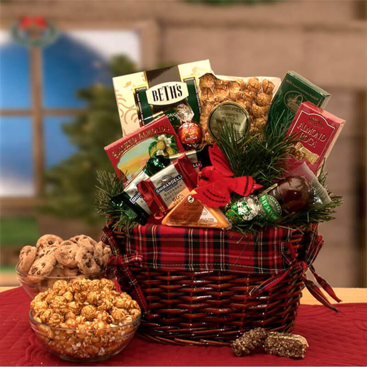 Christmas Food Hamper  Christmas In a Basket