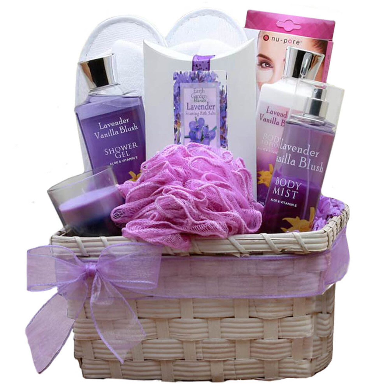 Lavender Gift Basket/luxury Spa Lover Gift/wellness Gift/themed Gift Baskets /gift Basket/get Well Soon/relax/unwind/retirement/peace/prayers 