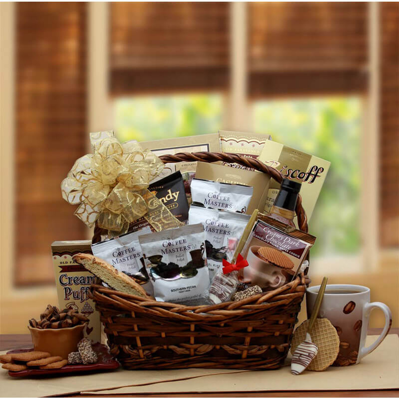 Amazon.com: Coffee Gift Baskets - Hot Cocoa Gift - Food Gift - Valentines Coffee  Gift Box- 2 Mugs, Wafers, Hot Cocoa, Coffee, Snacks and More (Naughty and  Nice) : Grocery & Gourmet Food