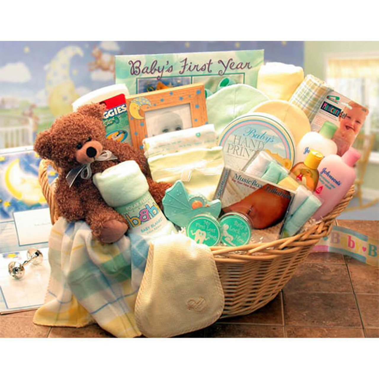 DIY Baby Shower Gift Basket🧸💙 - YouTube