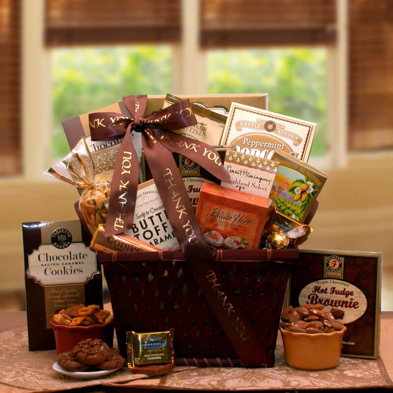 Elegance Gift Basket - Gift Baskets & Food | The Sympathy Store