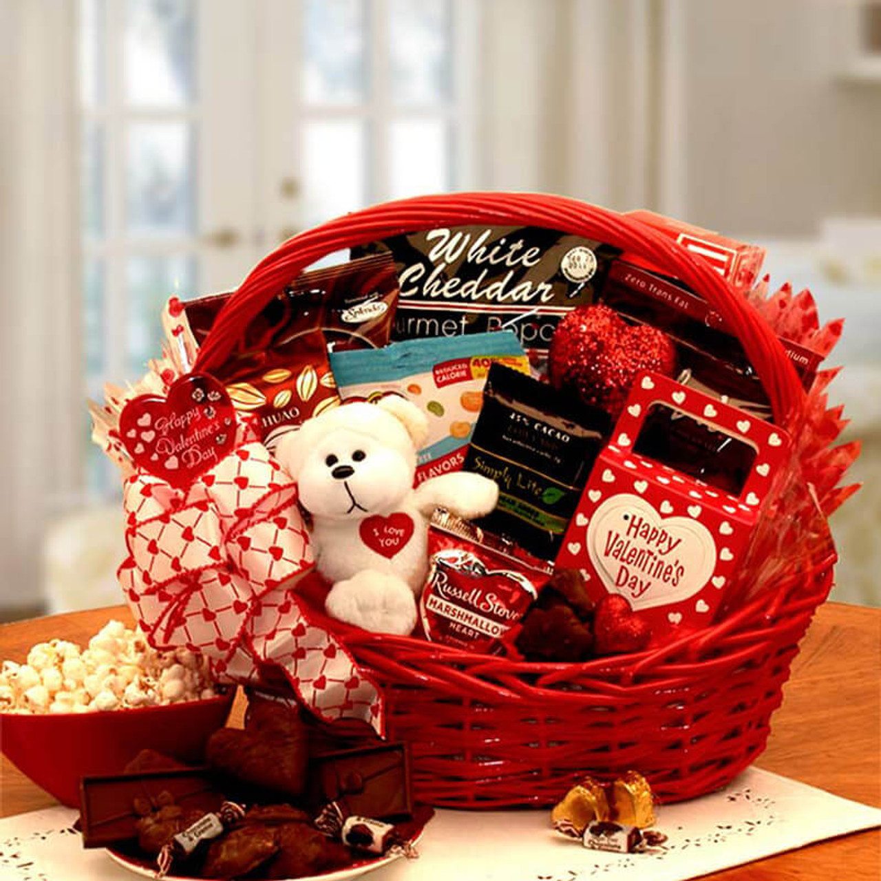 Daughter Valentine Gift, Valentines Gifts for Her, Valentine Day Basket for  Wife, Valentine Day Gift for Mom, Gift Box for Women, Spa Set 