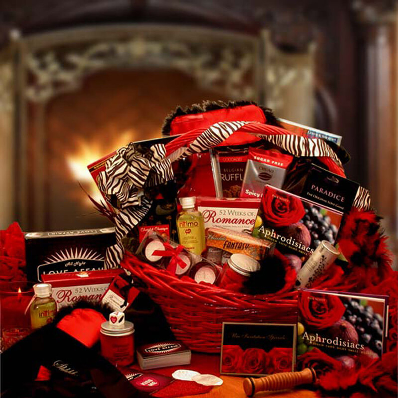 naughty valentines day gift baskets for him