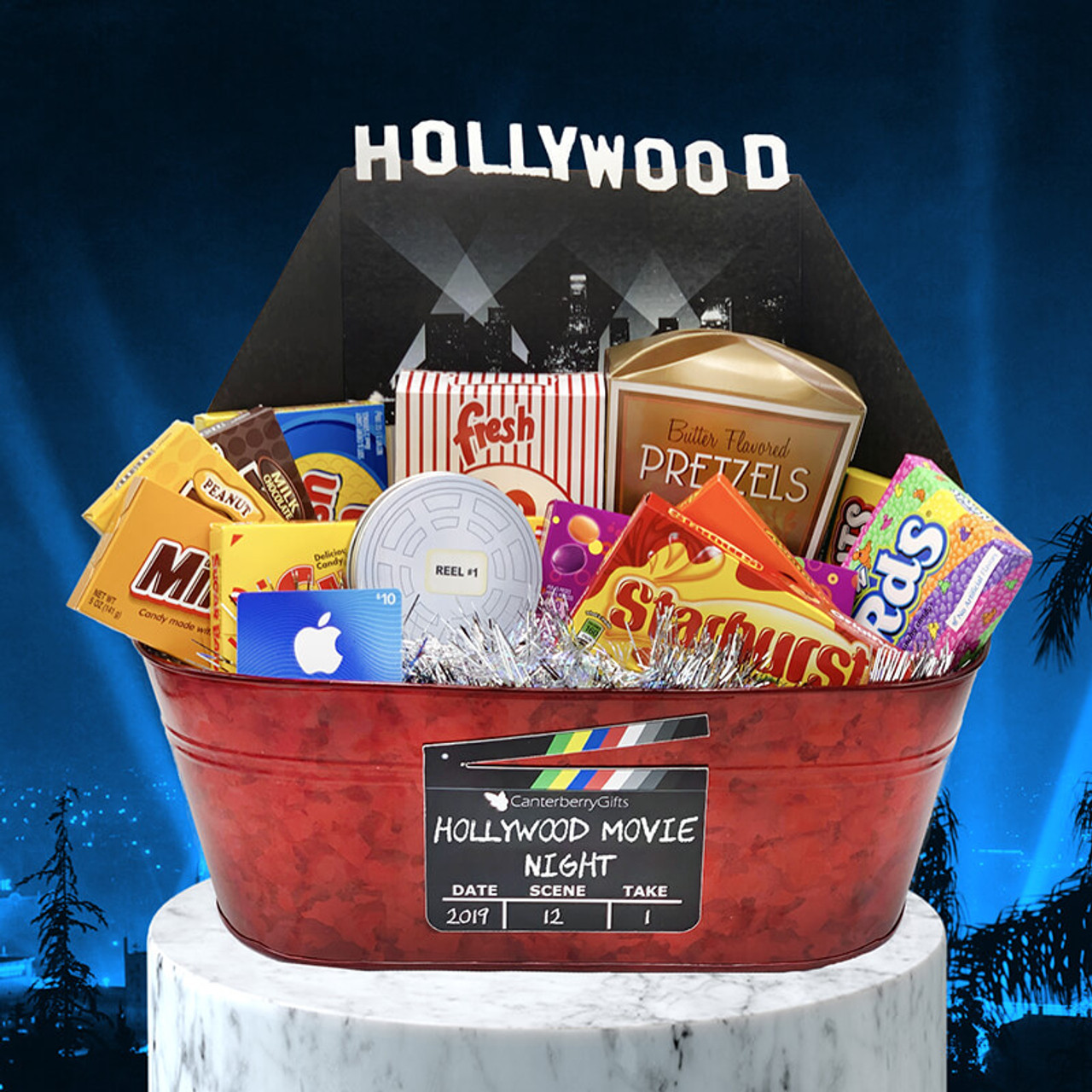 16+ Movie Themed Gift Basket