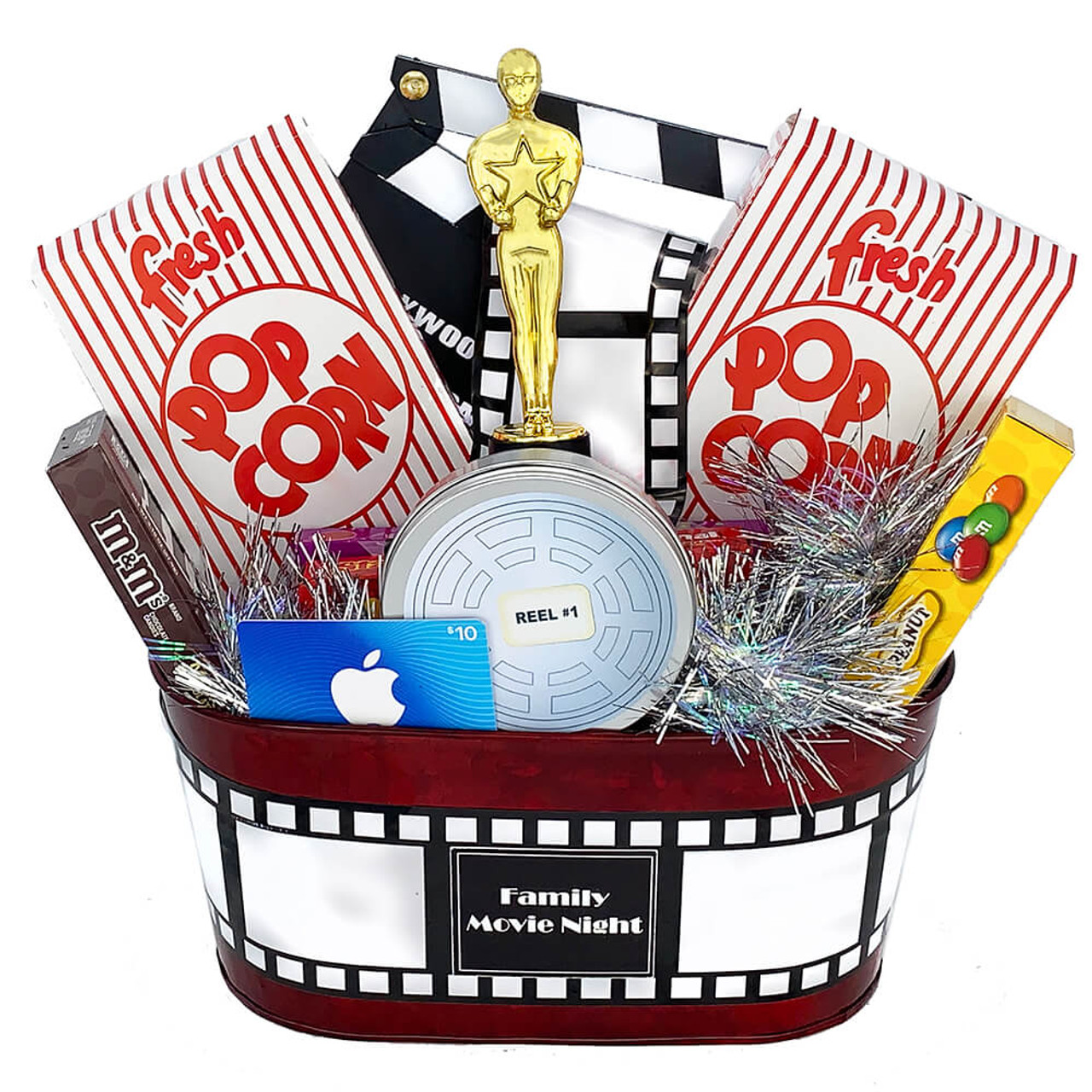 Family Movie Night Gift Basket Small Buy Now 39 95