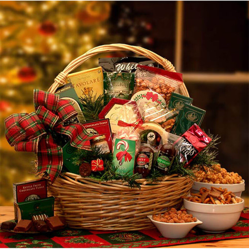 Holiday Celebrations Holiday Gift Basket | Christmas Gift Baskets
