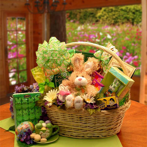 An Easter Festival Deluxe Gift Basket | Easter Gift Baskets