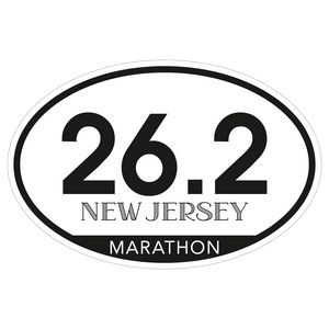 Bumper Sticker | Oval | 4" x 6" | White Vinyl