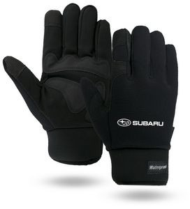 Touchscreen Waterproof Winter Lined Mechanics Gloves