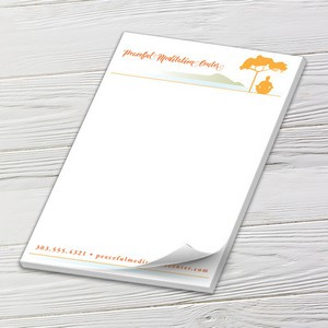 Full-Color Notepads - 25 Sheets (5" x 7")